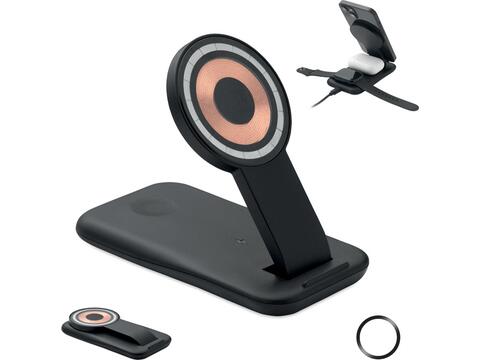 3 in 1 wireless charger 15W