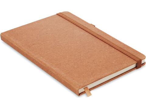 Recycled PU A5 lined notebook