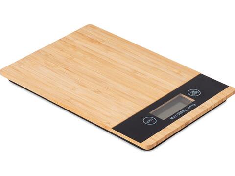 Bamboo digital kitchen scale