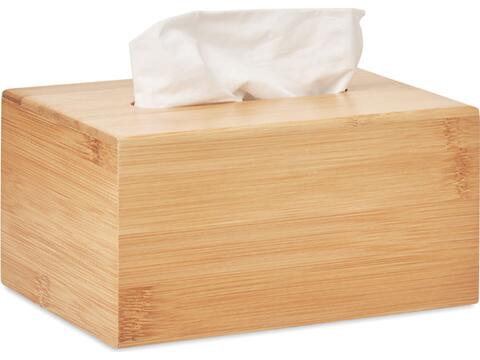 Bamboo tissue box