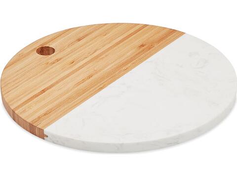 Marble / Bamboo serving board