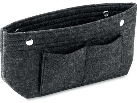 RPET felt travel organizer