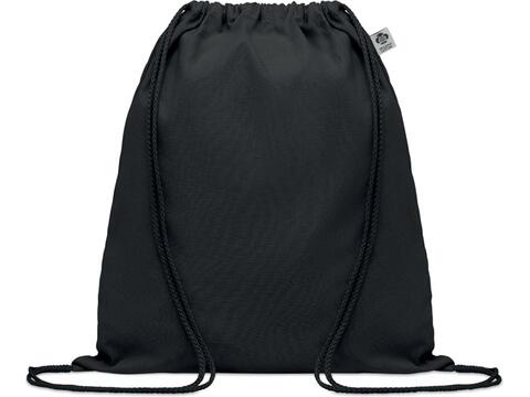 Organic cotton drawstring bag