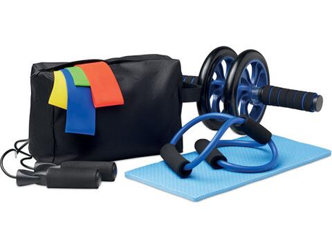 8 piece fitness/ gym set