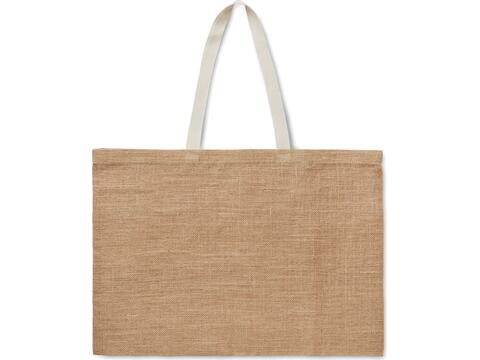 Jute shopping bag