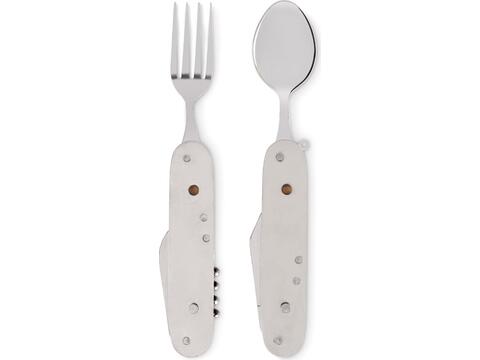 Multifunction cutlery set