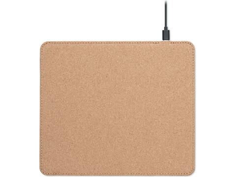 Cork mouse pad charger 10W