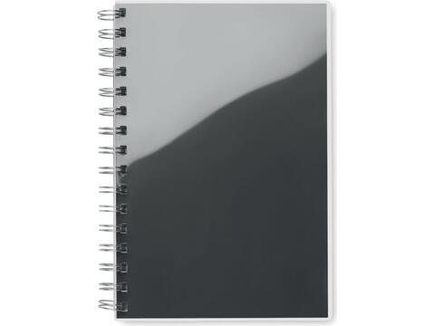 A5 RPET notebook recycled lined