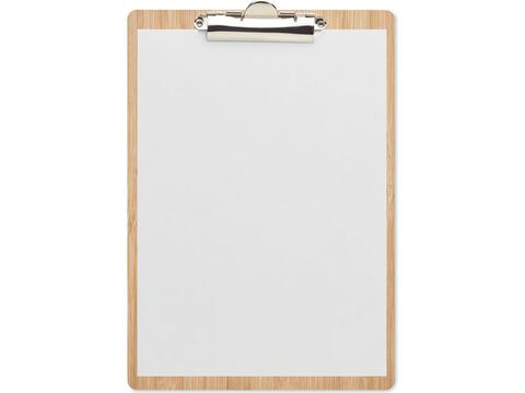 A4 bamboo clipboard