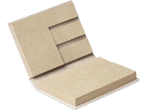 Sticky notes grass paper