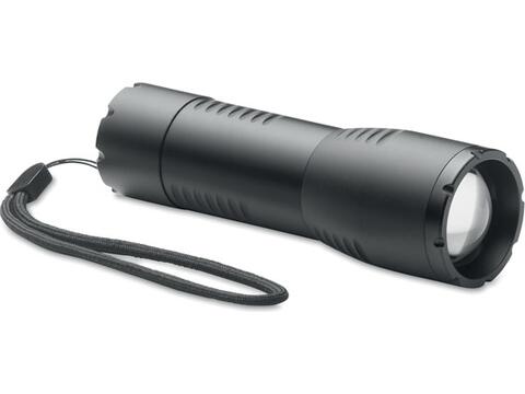 Small aluminium LED flashlight