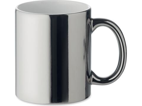 Ceramic mug metallic 300 ml