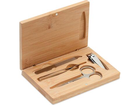 Manicure nail tool set