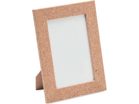 Cork photo frame