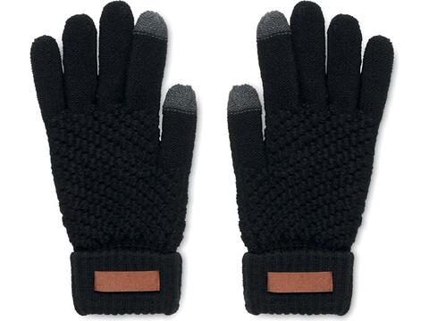 Rpet tactile gloves