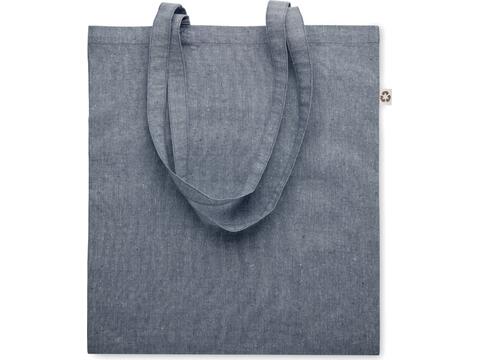 Shopping bag with long handles