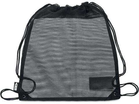 RPET mesh drawstring bag