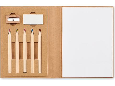 Kids 60 sheet drawing set