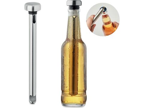 Bottle opener chiller stick