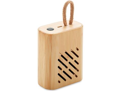 3W Bamboo wireless speaker