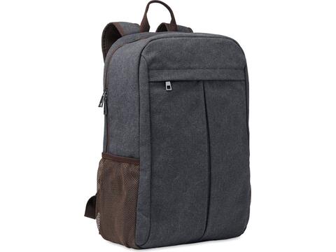 Computer backpack in canvas