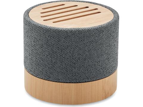 Bamboo RPET wireless speaker