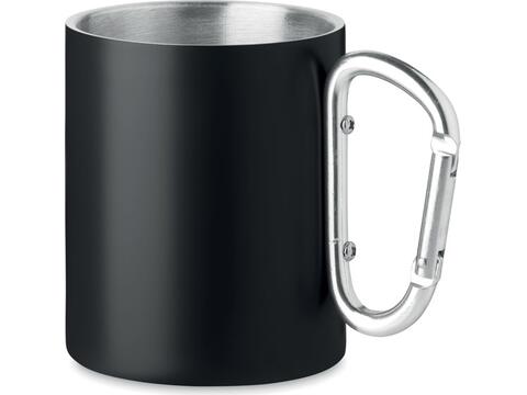 Double wall metal mug 300 ml