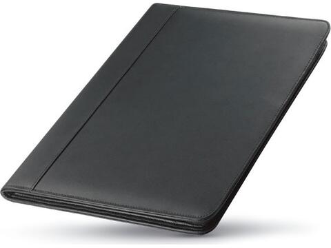 A4 bonded-leather portfolio