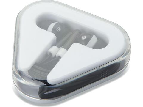 Earphones in PS case