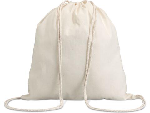 100gr/m² cotton drawstring bag