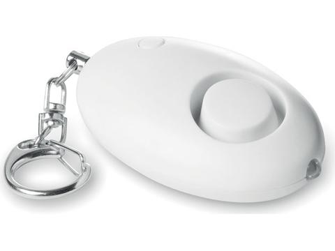 Personal alarm with keyring