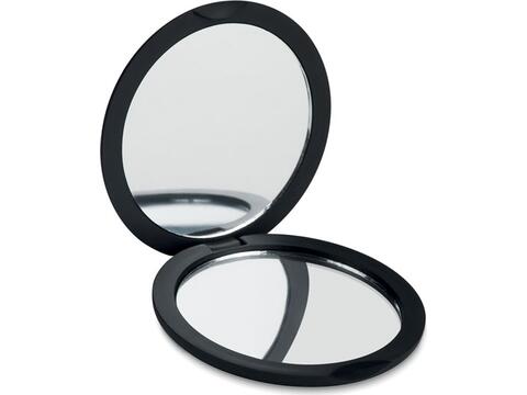 Double sided compact mirror