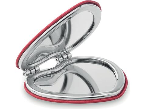 Heart PU mirror