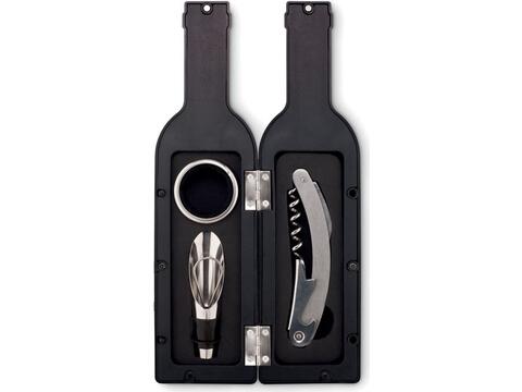 Bottle shape wine set