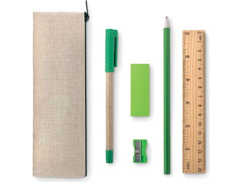 6 piece stationary set