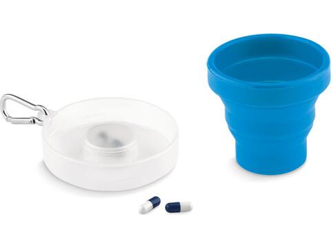 Silicone foldable cup