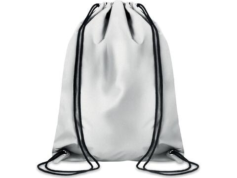 Reflective drawstring bag