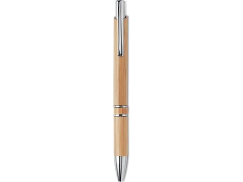 Bamboo automatic ball pen