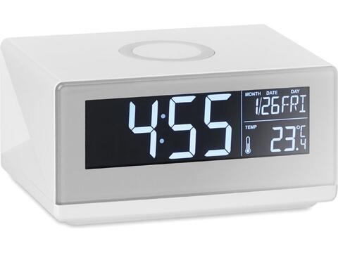 LED clock &amp; wireless charger