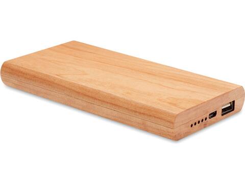 Power bank 4000 mAh Bamboo