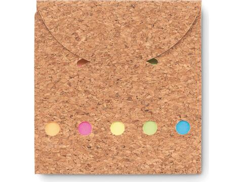 Cork memo pad