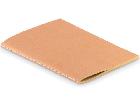 A6 notebook in cardboard cover