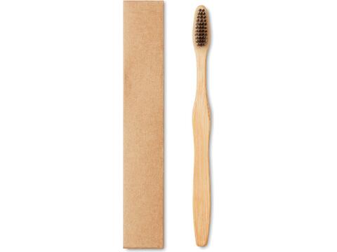 Bamboo toothbrush in Kraft box