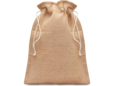 Medium jute gift bag 25 x 32cm