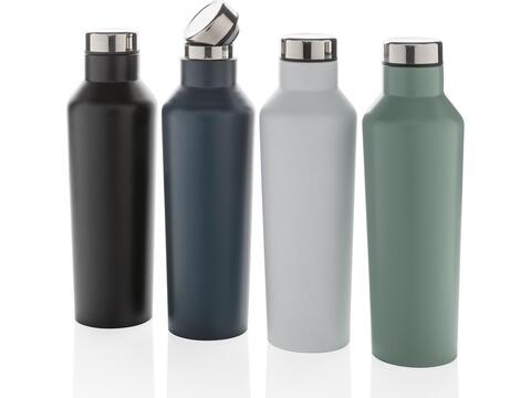 Modern vacuum stainless steel water bottle