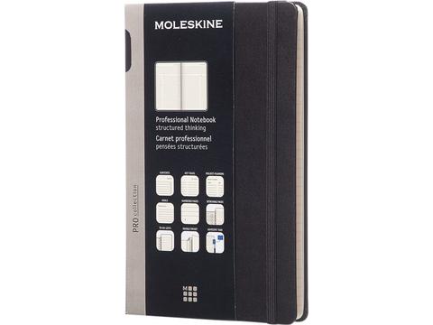 Moleskine Pro notitieboek L hard cover