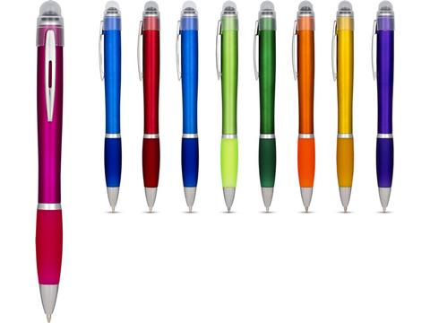 Nash light up pen coloured barrel and coloured grip