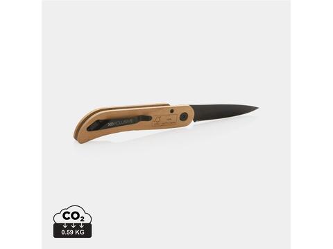 Nemus FSC® Luxury Wooden knife with lock