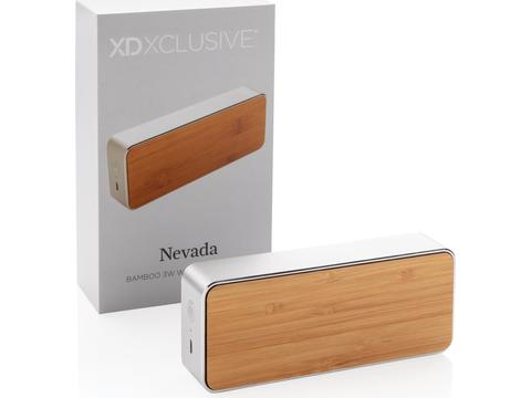 Nevada Bamboo 3W wireless speaker