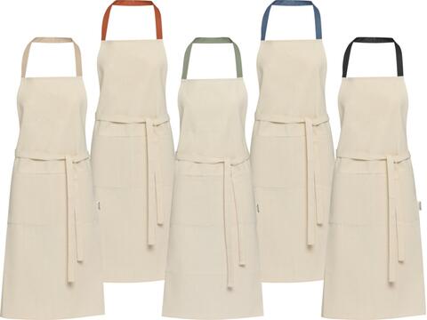 Nia 200 g/m² recycled cotton apron